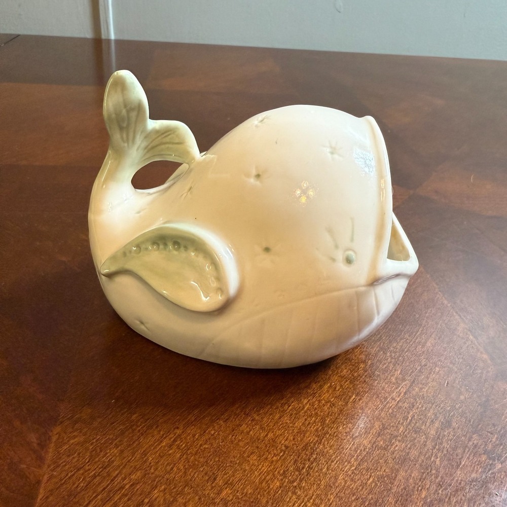 Anthropologie Whale Animal Vase Planter Pot Garden
